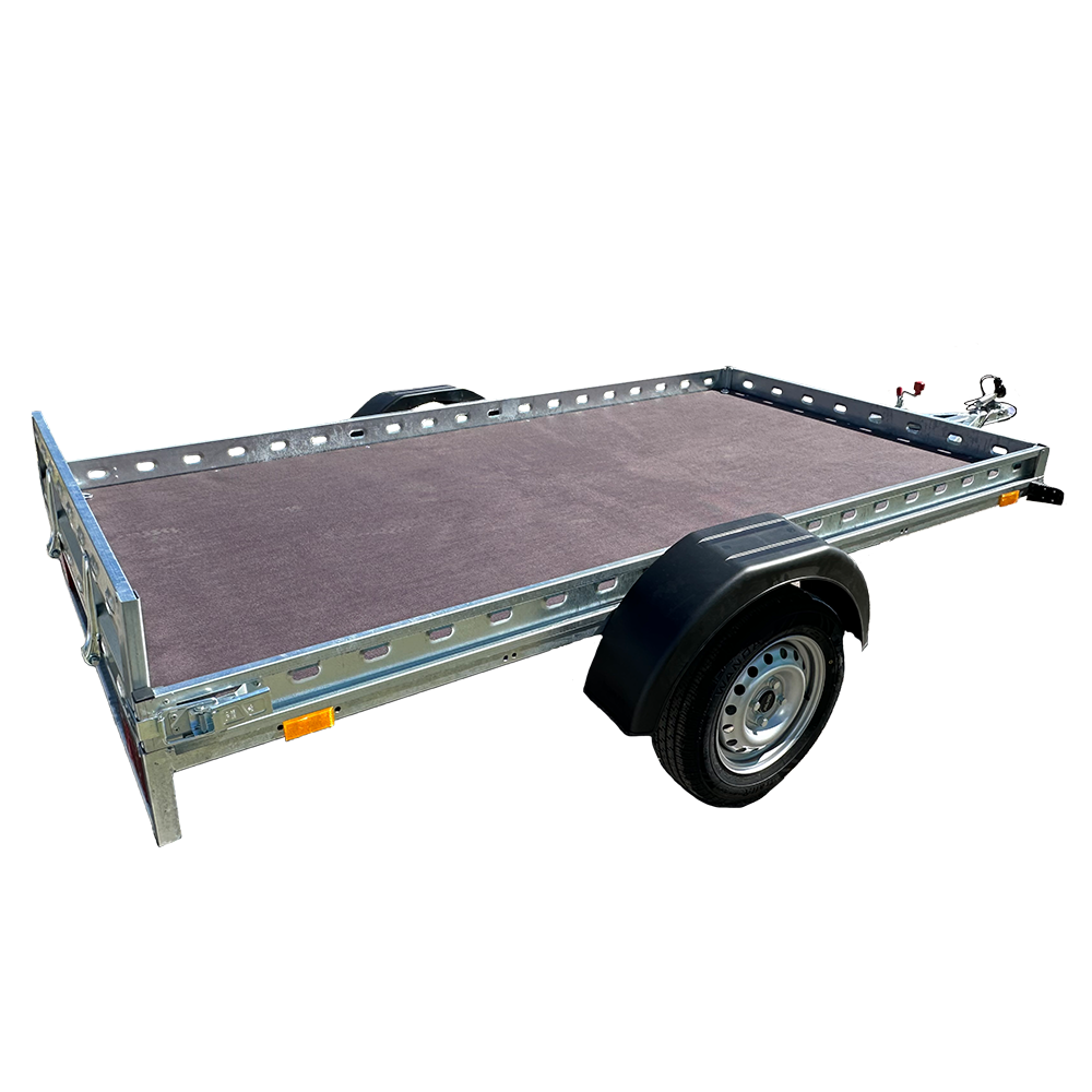 Remorcă Auto Transport ATV Basculabilă REPO 2613 2600 x 1350 mm 750 kg. - imagine 6
