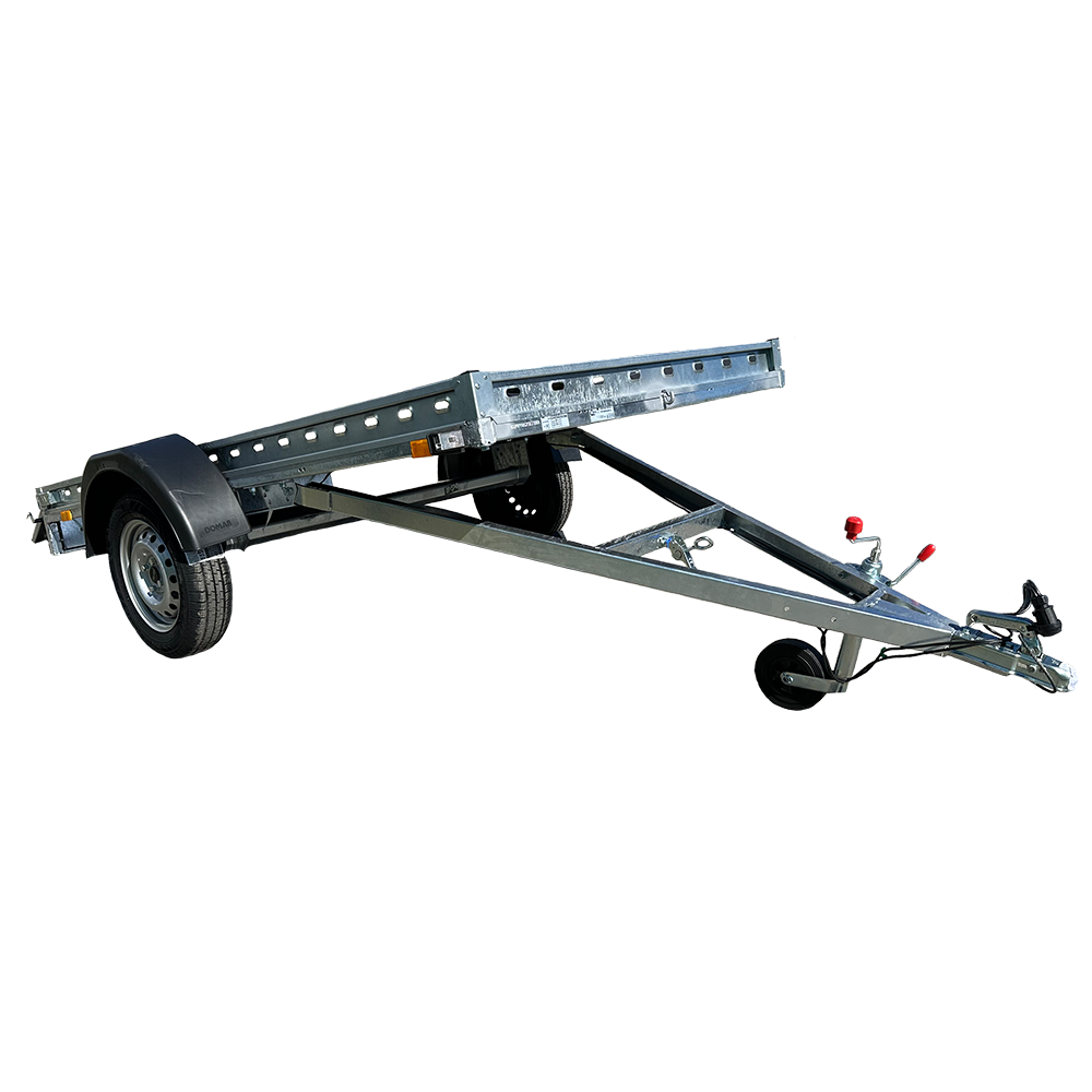 Remorcă Auto Transport ATV Basculabilă REPO 2613 2600 x 1350 mm 750 kg. - imagine 2